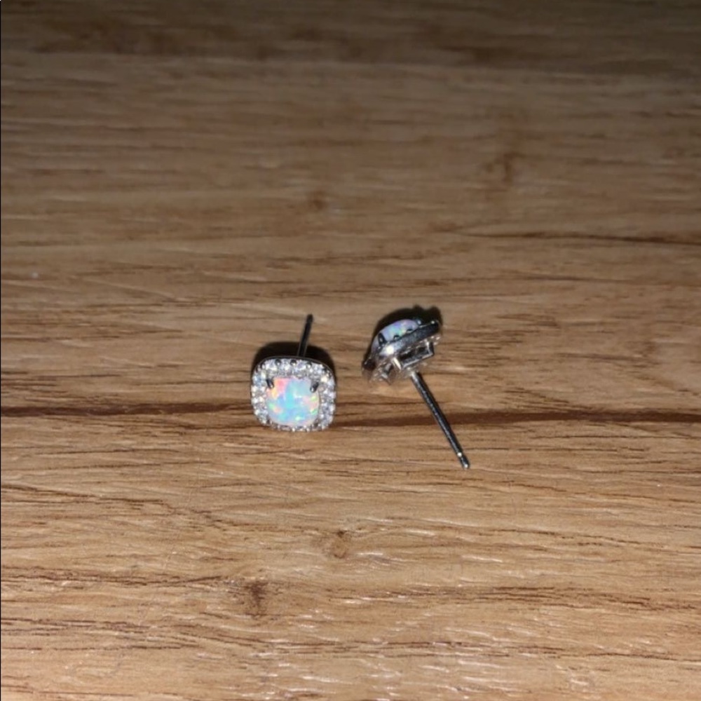 opal earrings